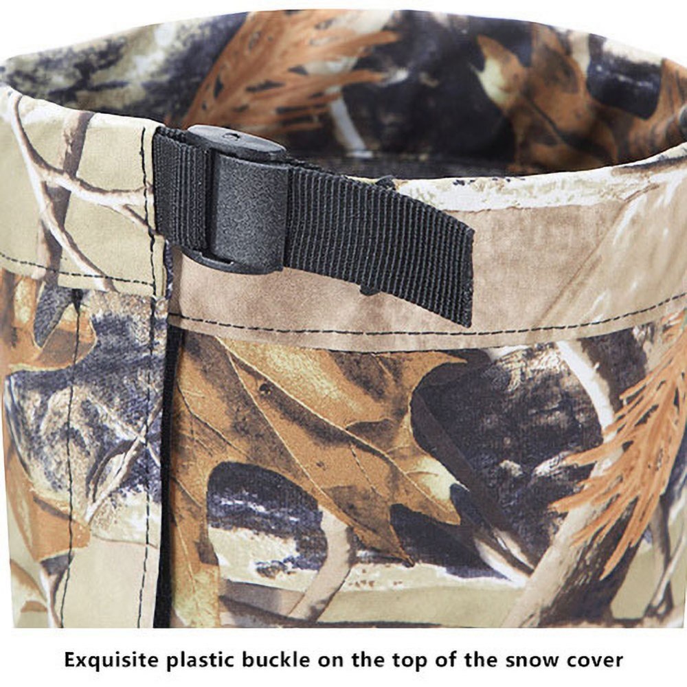 Adjustable 2 Pcs Snow Boot Gaiters Waterproof for Hiking Walking Hunting Thermal Legging Wammers Adjustable 2 Pcs Snow Boot Gaiters Waterproof for Hiking Walking Hunting Thermal Legging Wammers