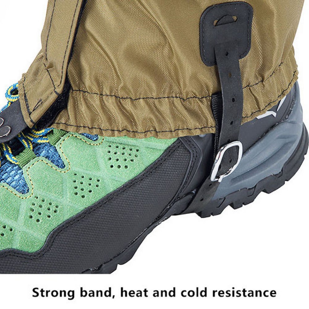 Adjustable 2 Pcs Snow Boot Gaiters Waterproof for Hiking Walking Hunting Thermal Legging Wammers
