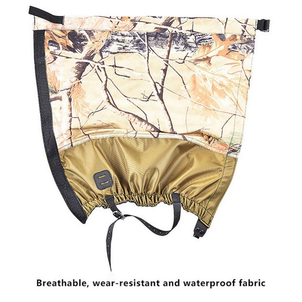 Adjustable 2 Pcs Snow Boot Gaiters Waterproof for Hiking Walking Hunting Thermal Legging Wammers Adjustable 2 Pcs Snow Boot Gaiters Waterproof for Hiking Walking Hunting Thermal Legging Wammers