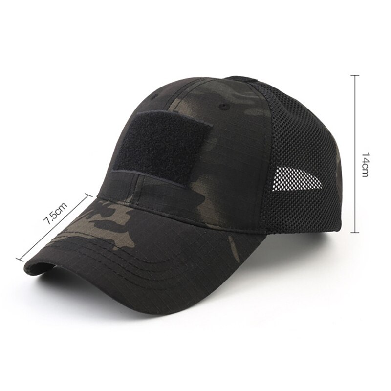 Tactical Camo Cap Outdoor Sport Snapback Stripe Militarie Camouflage Hat Simplicity Hunting Mesh Cap Tactical Camo Cap Outdoor Sport Snapback Stripe Militarie Camouflage Hat Simplicity Hunting Mesh Cap