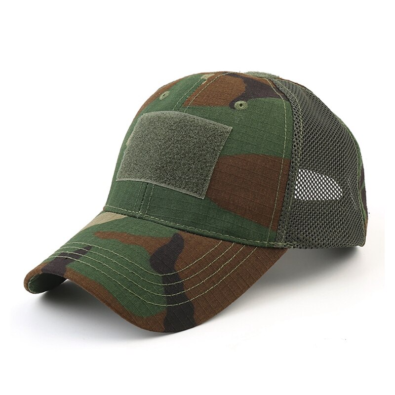 Tactical Camo Cap Outdoor Sport Snapback Stripe Militarie Camouflage Hat Simplicity Hunting Mesh Cap Tactical Camo Cap Outdoor Sport Snapback Stripe Militarie Camouflage Hat Simplicity Hunting Mesh Cap