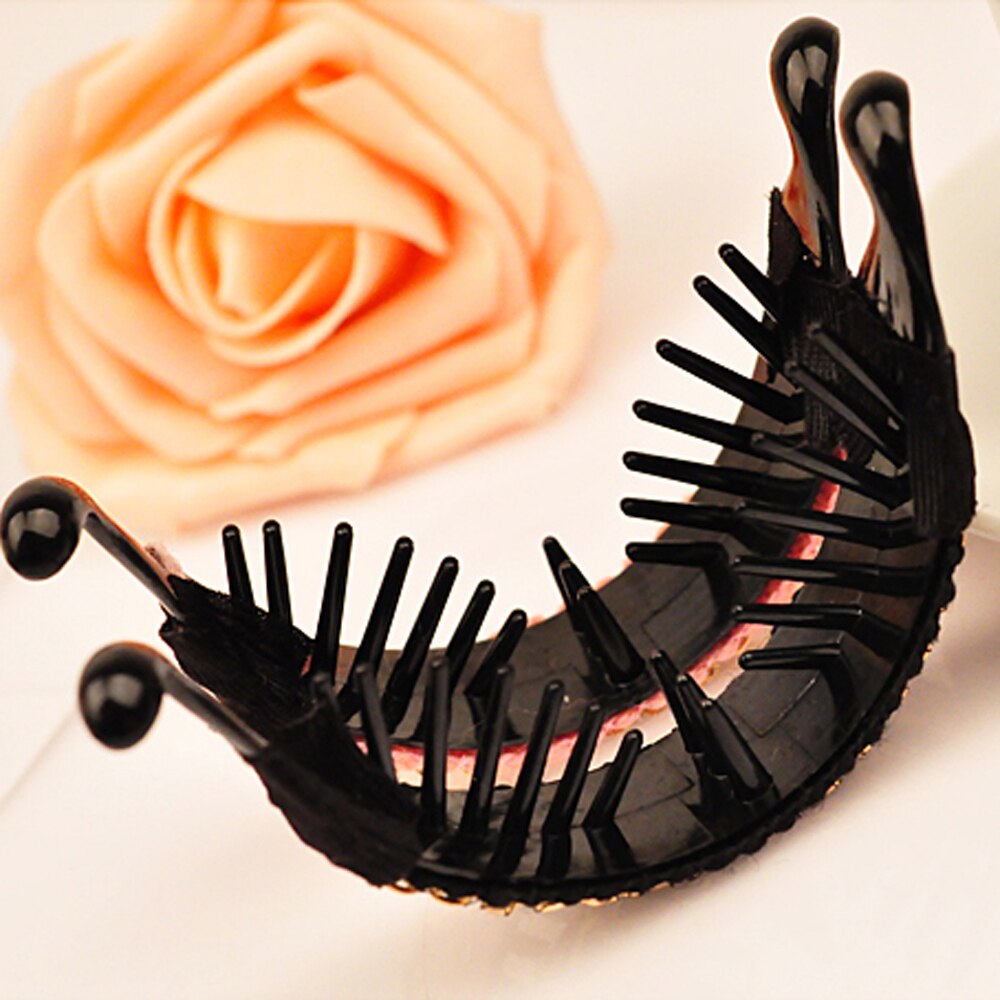 Korean Women Hair Clips Elegant Crochet Hair Claw Large Hairpins Banana Hair Clips Ponytail Hold Clamp Girl Hair Accessories Korean Women Hair Clips Elegant Crochet Hair Claw Large Hairpins Banana Hair Clips Ponytail Hold Clamp Girl Hair Accessories