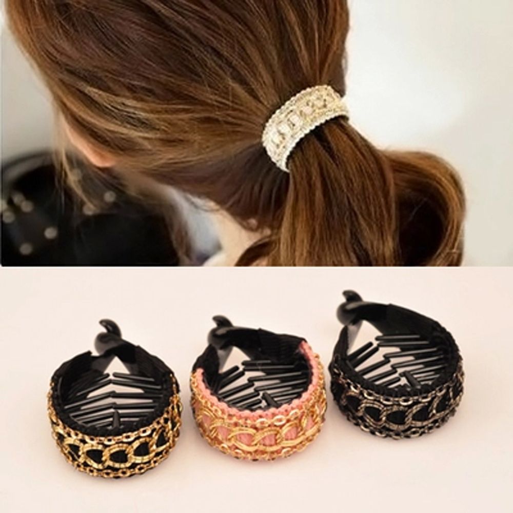 Korean Women Hair Clips Elegant Crochet Hair Claw Large Hairpins Banana Hair Clips Ponytail Hold Clamp Girl Hair Accessories Korean Women Hair Clips Elegant Crochet Hair Claw Large Hairpins Banana Hair Clips Ponytail Hold Clamp Girl Hair Accessories