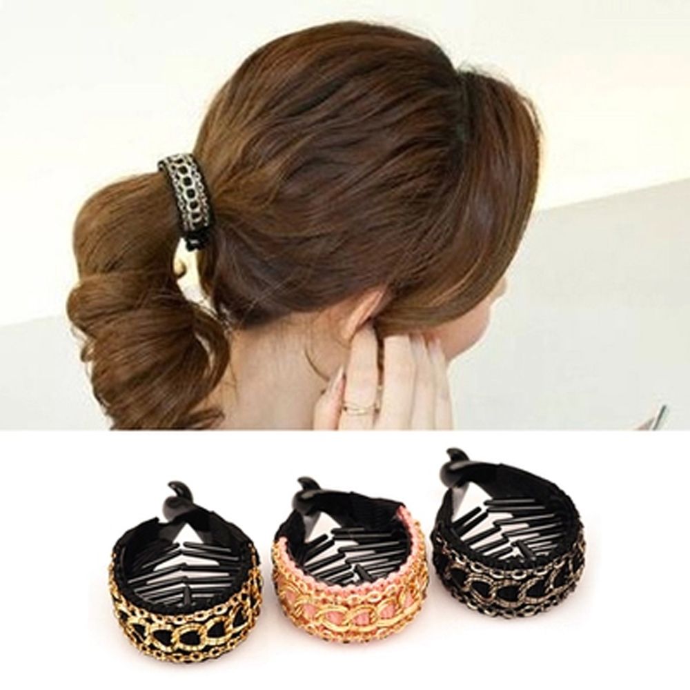 Korean Women Hair Clips Elegant Crochet Hair Claw Large Hairpins Banana Hair Clips Ponytail Hold Clamp Girl Hair Accessories Korean Women Hair Clips Elegant Crochet Hair Claw Large Hairpins Banana Hair Clips Ponytail Hold Clamp Girl Hair Accessories
