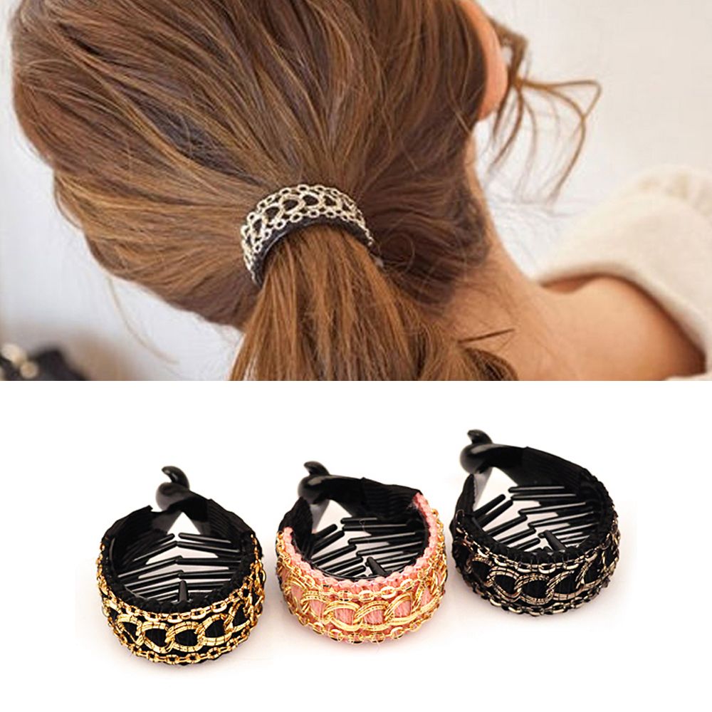 Korean Women Hair Clips Elegant Crochet Hair Claw Large Hairpins Banana Hair Clips Ponytail Hold Clamp Girl Hair Accessories Korean Women Hair Clips Elegant Crochet Hair Claw Large Hairpins Banana Hair Clips Ponytail Hold Clamp Girl Hair Accessories