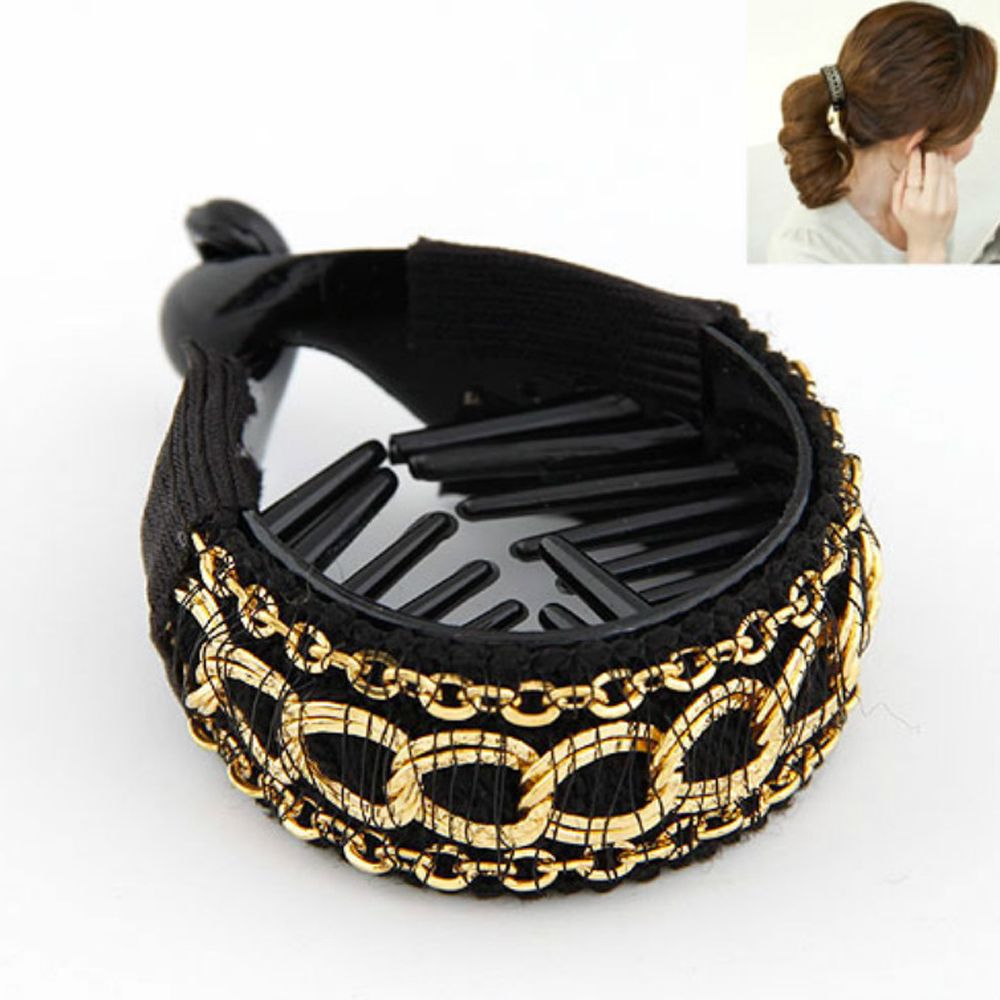 Korean Women Hair Clips Elegant Crochet Hair Claw Large Hairpins Banana Hair Clips Ponytail Hold Clamp Girl Hair Accessories Korean Women Hair Clips Elegant Crochet Hair Claw Large Hairpins Banana Hair Clips Ponytail Hold Clamp Girl Hair Accessories