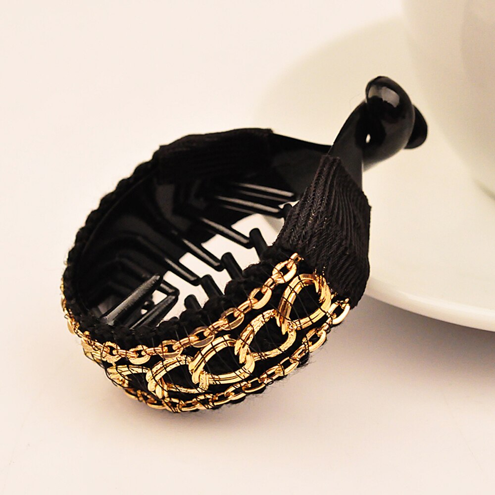 Korean Women Hair Clips Elegant Crochet Hair Claw Large Hairpins Banana Hair Clips Ponytail Hold Clamp Girl Hair Accessories Korean Women Hair Clips Elegant Crochet Hair Claw Large Hairpins Banana Hair Clips Ponytail Hold Clamp Girl Hair Accessories
