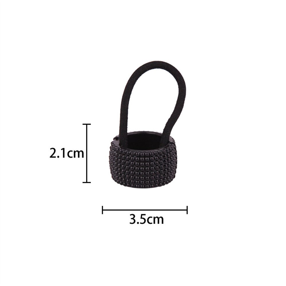 Chic Simple Hair Ring Metal Horsetail Wild Rope For Woman Girls Scrunchy Punk Ponytail Holder Elastic Hair Band Hair Accessories Chic Simple Hair Ring Metal Horsetail Wild Rope For Woman Girls Scrunchy Punk Ponytail Holder Elastic Hair Band Hair Accessories