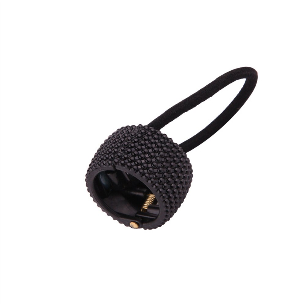 Chic Simple Hair Ring Metal Horsetail Wild Rope For Woman Girls Scrunchy Punk Ponytail Holder Elastic Hair Band Hair Accessories