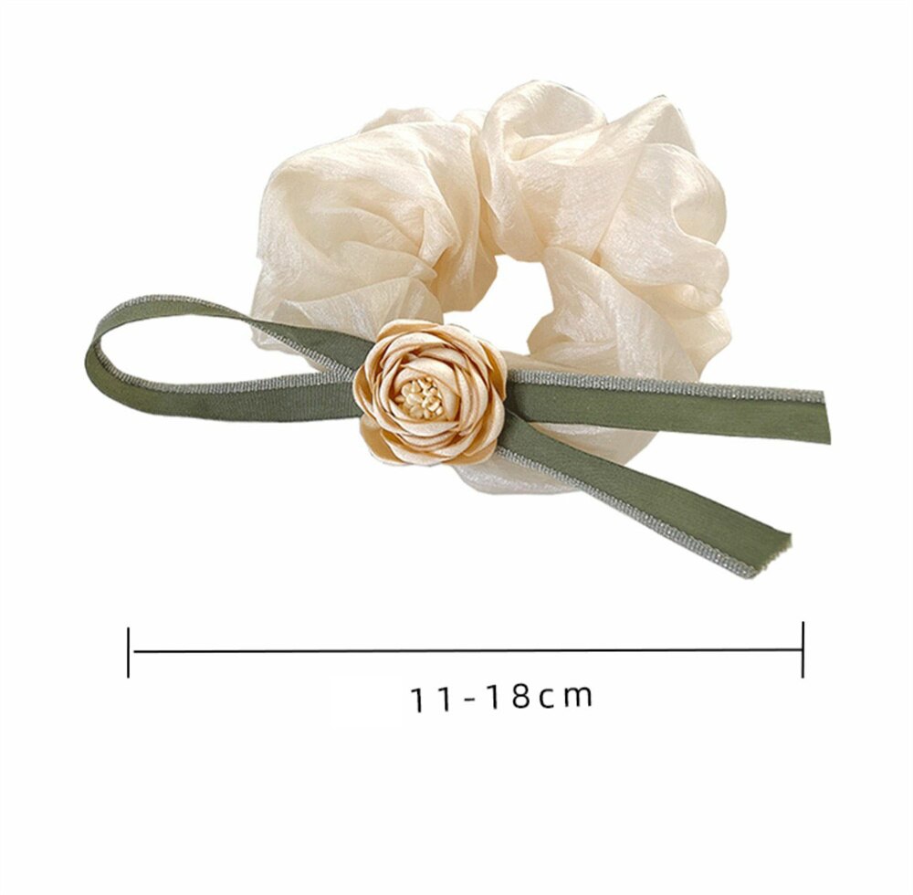 French Classic Camellia Hair Rope Spring Summer Scrunchies Ladies Large Intestine Hair Ring Gentle Temperament Flower Hair Tie French Classic Camellia Hair Rope Spring Summer Scrunchies Ladies Large Intestine Hair Ring Gentle Temperament Flower Hair Tie