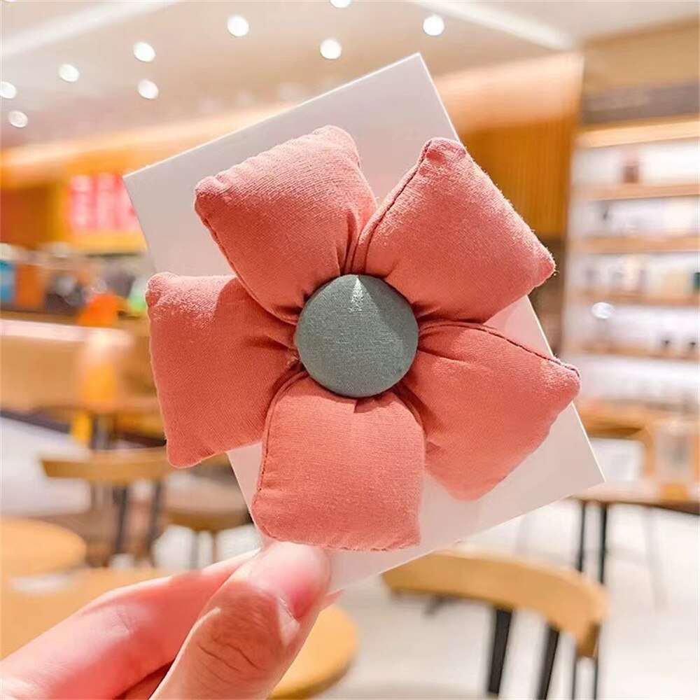 Rubber Bands For Girls Lovely Cartoon Flowers Butterfly Elastic Hair Bands Head Rope Ponytail Holder Children's Hair Accessories