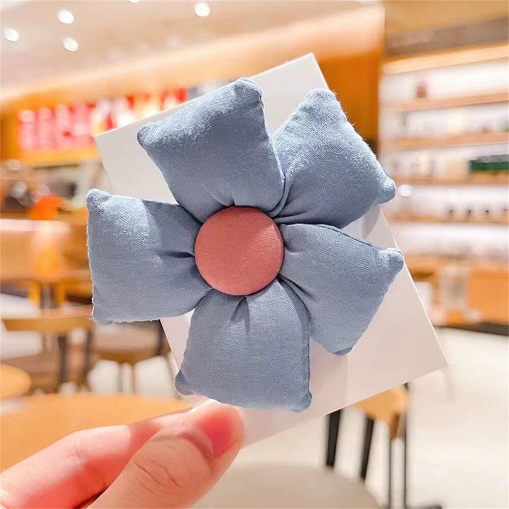 Rubber Bands For Girls Lovely Cartoon Flowers Butterfly Elastic Hair Bands Head Rope Ponytail Holder Children's Hair Accessories