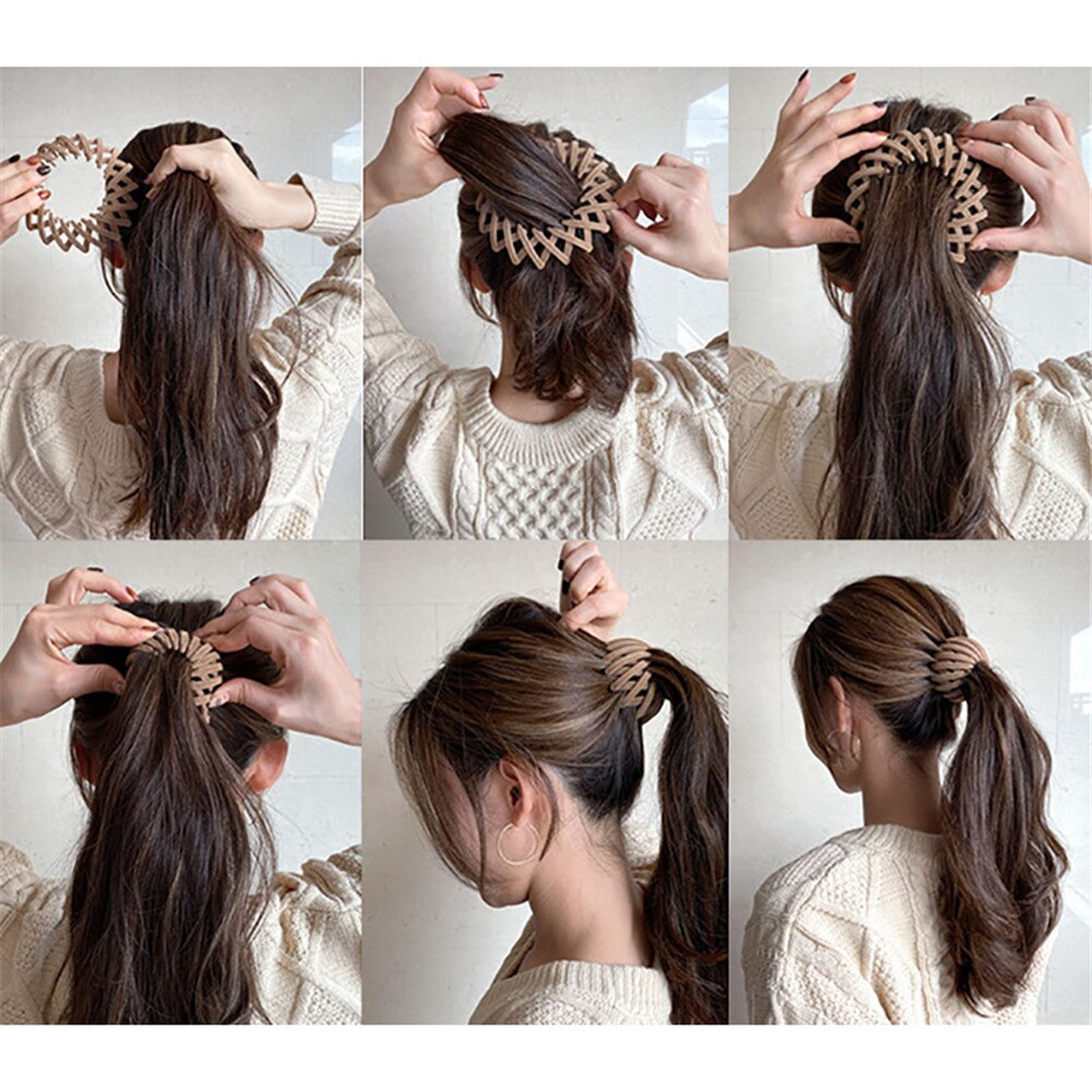 Bird Nest Hair Claw Expanding Velvet Hair Accessories Fashion Buckle Hairpins Women New Ponytail Holder Headwear Friends Gifts Bird Nest Hair Claw Expanding Velvet Hair Accessories Fashion Buckle Hairpins Women New Ponytail Holder Headwear Friends Gifts