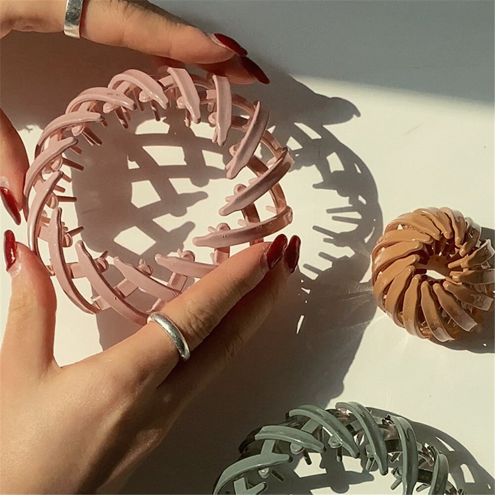 Bird Nest Hair Claw Expanding Velvet Hair Accessories Fashion Buckle Hairpins Women New Ponytail Holder Headwear Friends Gifts Bird Nest Hair Claw Expanding Velvet Hair Accessories Fashion Buckle Hairpins Women New Ponytail Holder Headwear Friends Gifts