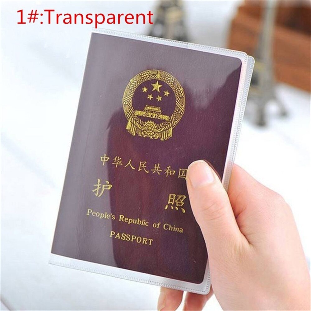 Unisex Business Transparent Matte Passport Cridit Card Waterproof Dirt ID Card Holder Travel Protector Cover Case Unisex Business Transparent Matte Passport Cridit Card Waterproof Dirt ID Card Holder Travel Protector Cover Case