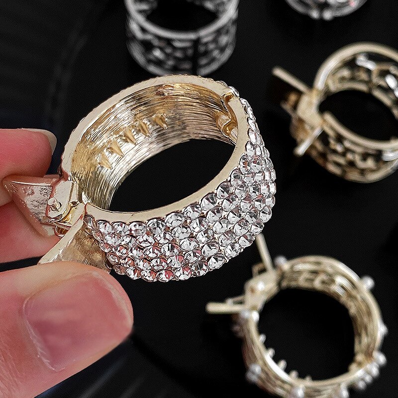 Elegant Luxury Rhinestone Ponytail For Women Cat Ear Hair Claws Hair Clips Barrettes Hairpin Headband Fashion Hair Accessories Elegant Luxury Rhinestone Ponytail For Women Cat Ear Hair Claws Hair Clips Barrettes Hairpin Headband Fashion Hair Accessories