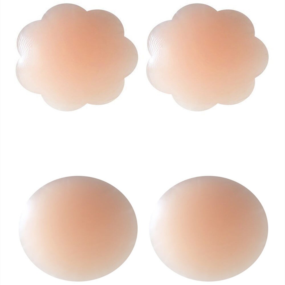 1 Pair Women Fresh Reusable Self Adhesive Bra Silicone Breast Petal Sexy Nipple Cover Pads Pasties Bra Accessories 1 Pair Women Fresh Reusable Self Adhesive Bra Silicone Breast Petal Sexy Nipple Cover Pads Pasties Bra Accessories