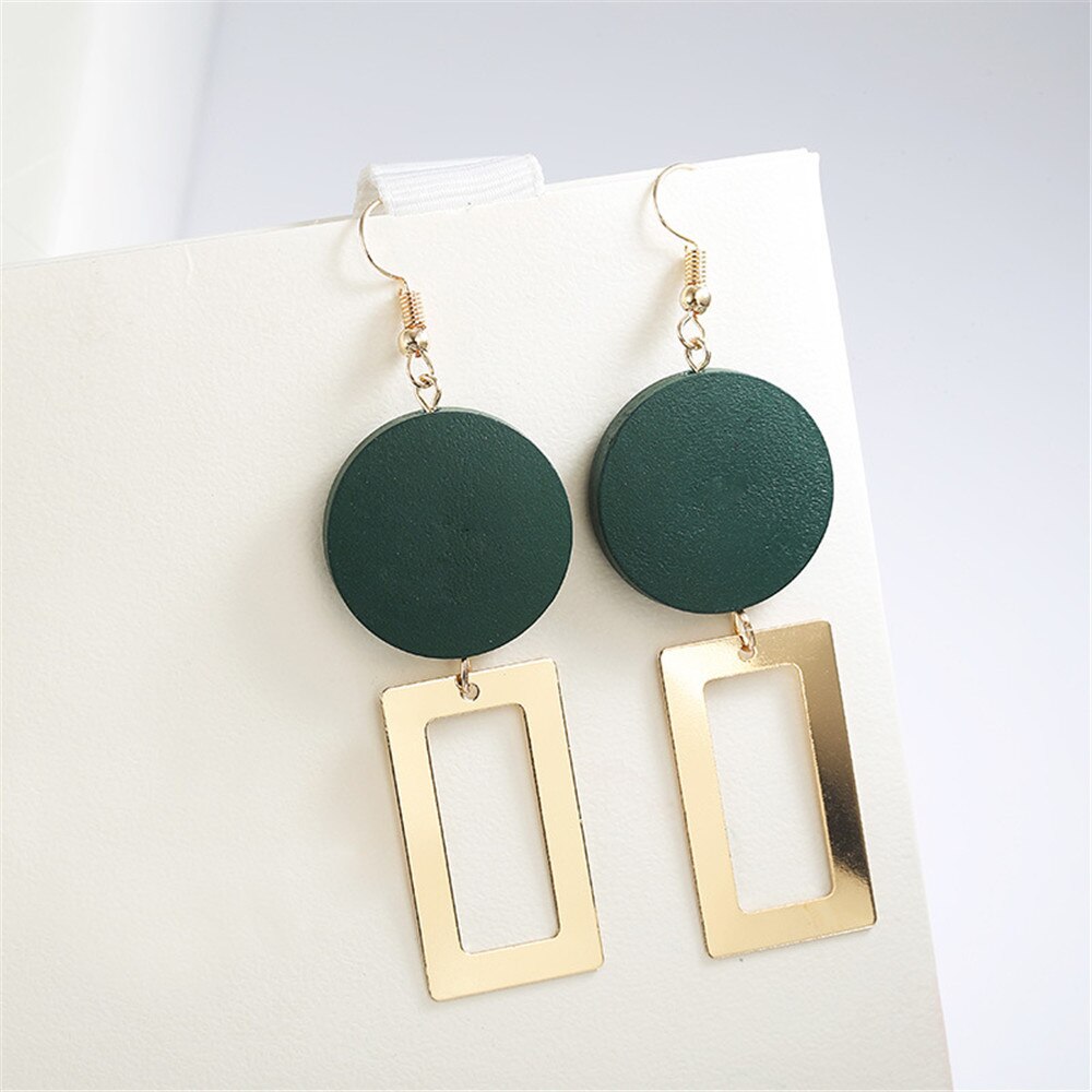 New Fashion Bohemian Tassel Earrings for Women Round Hollow Long Fringe Drop Dangle Earrings 2020 Party Female Jewelry