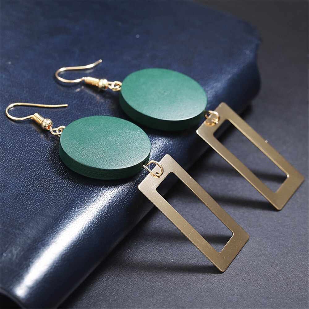 New Fashion Bohemian Tassel Earrings for Women Round Hollow Long Fringe Drop Dangle Earrings 2020 Party Female Jewelry