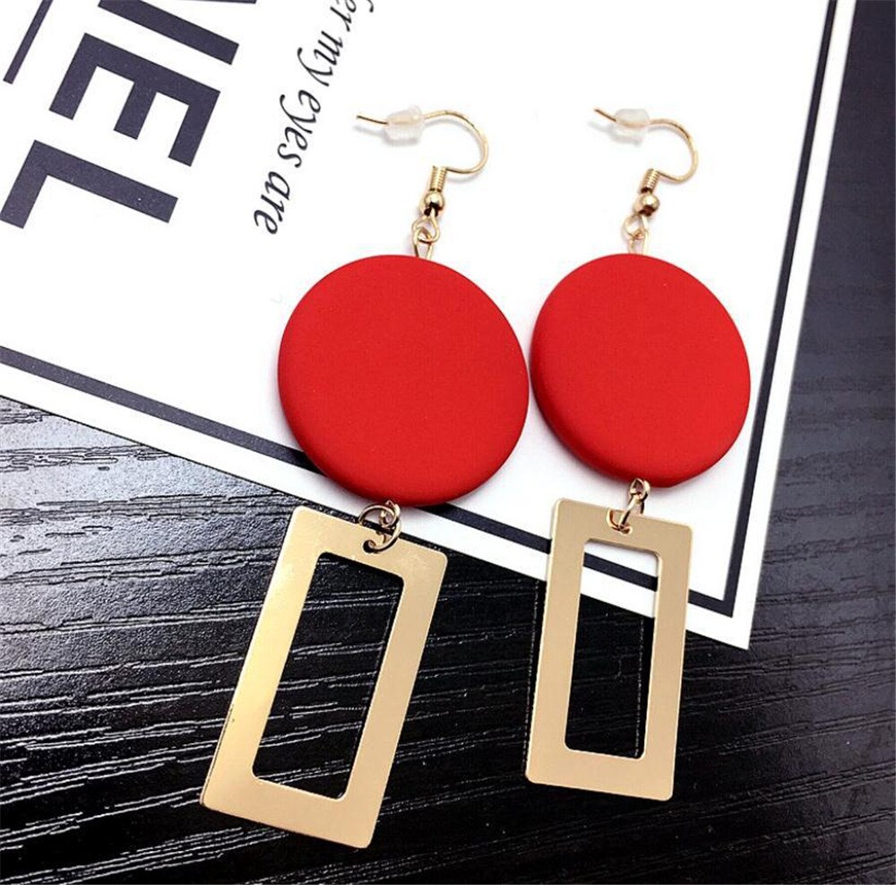New Fashion Bohemian Tassel Earrings for Women Round Hollow Long Fringe Drop Dangle Earrings 2020 Party Female Jewelry