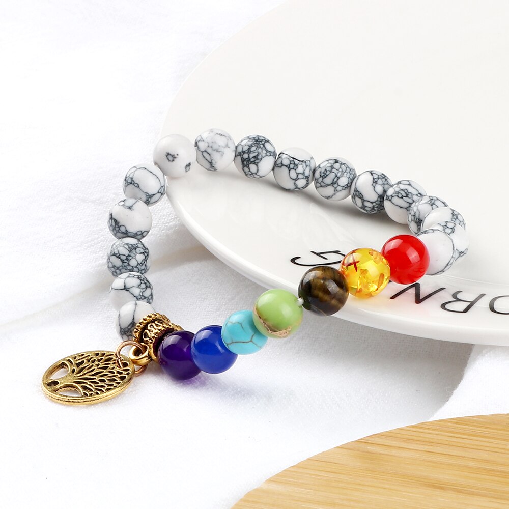 Hot 7 Chakra Life Tree Bracelets Natural Stone Reiki Healing Engry Beads Bangles Women Men Yoga Bracelet Meditation Jewelry Gift Hot 7 Chakra Life Tree Bracelets Natural Stone Reiki Healing Engry Beads Bangles Women Men Yoga Bracelet Meditation Jewelry Gift