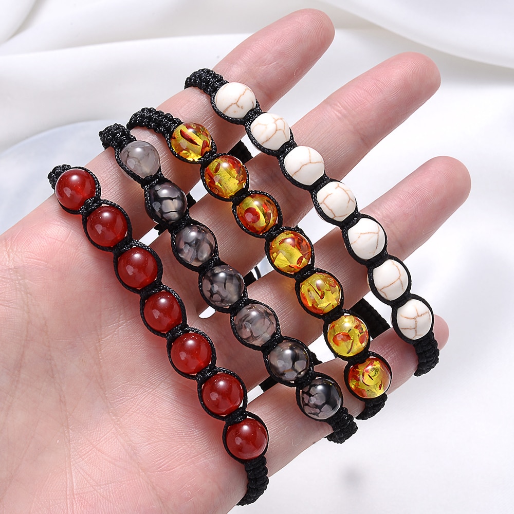 Classic 7 Chakra Beads Bracelet Natural Stone Black Rope Braided Yoga Reiki Healing Balance Bracelets & Bangles Meditation Gift Classic 7 Chakra Beads Bracelet Natural Stone Black Rope Braided Yoga Reiki Healing Balance Bracelets & Bangles Meditation Gift