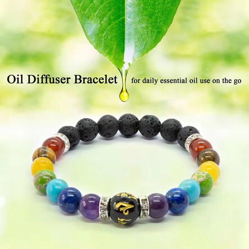 7 Chakra Bracelet with Meaning Cardfor Men Women Natural Crystal Healing Anxiety Jewellery Mandala Yoga Meditation Bracelet Gift 7 Chakra Bracelet with Meaning Cardfor Men Women Natural Crystal Healing Anxiety Jewellery Mandala Yoga Meditation Bracelet Gift