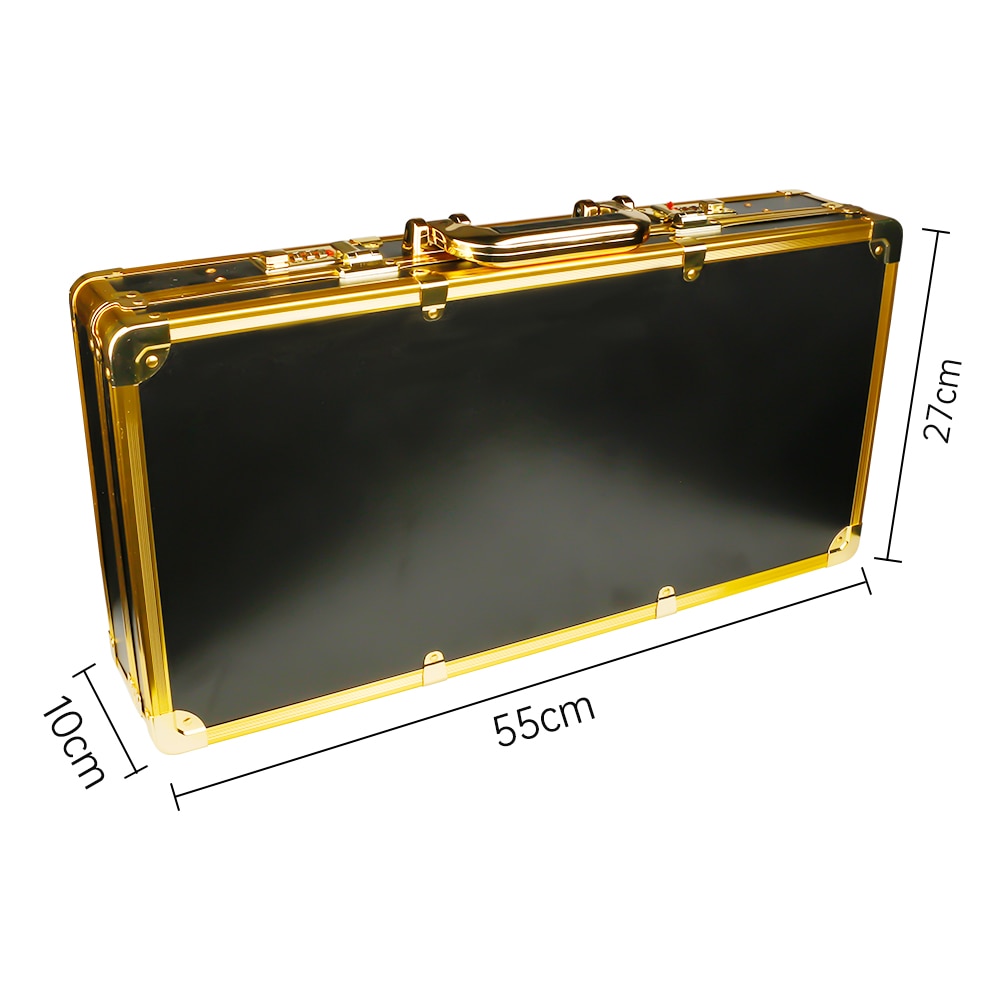 Salon Barbershop Accessories Storage Case Tool Box Aluminum Barber Tools Suitcase With Password Lock Portable Storage Suitcase Salon Barbershop Accessories Storage Case Tool Box Aluminum Barber Tools Suitcase With Password Lock Portable Storage Suitcase