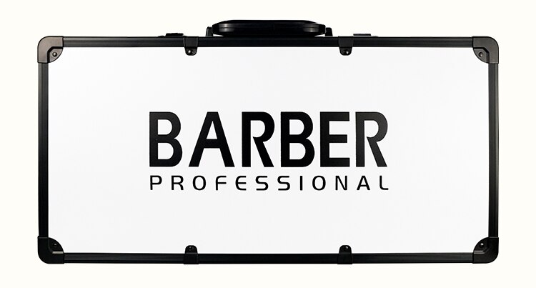 Salon Barbershop Accessories Storage Case Tool Box Aluminum Barber Tools Suitcase With Password Lock Portable Storage Suitcase