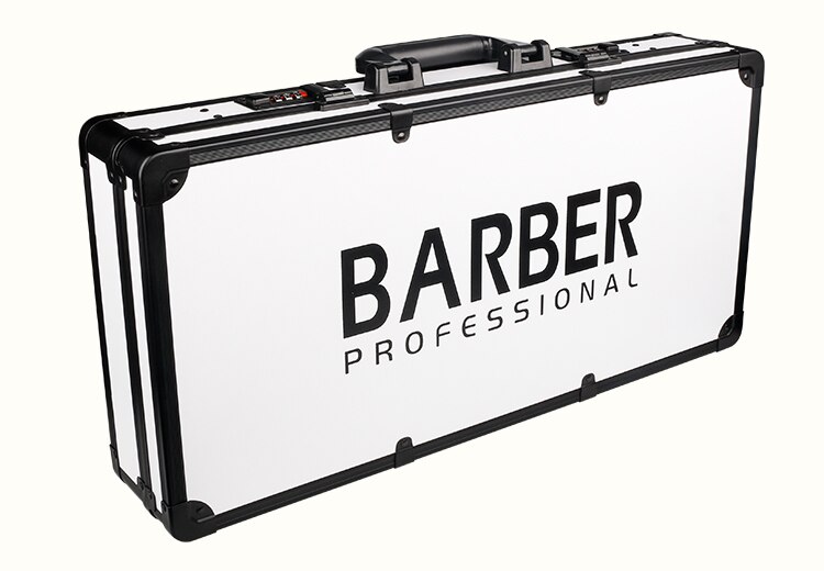 Salon Barbershop Accessories Storage Case Tool Box Aluminum Barber Tools Suitcase With Password Lock Portable Storage Suitcase