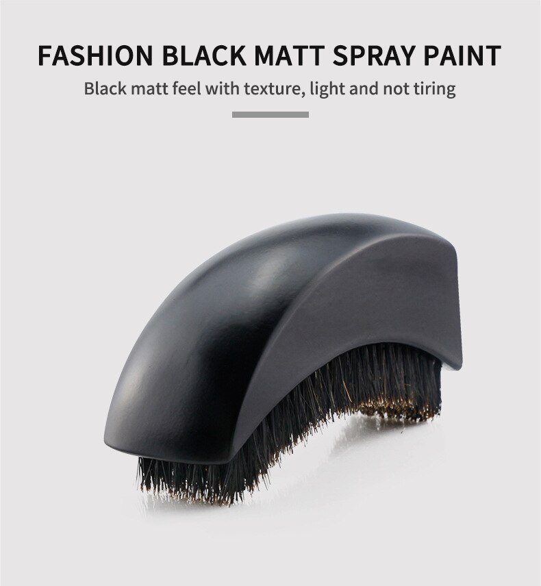 CestoMen Beard Shaving Brush Massage Comb Soild Wood Boar Bristle Hair Brush Barber Beard Hair Mustache Care Styling Tools