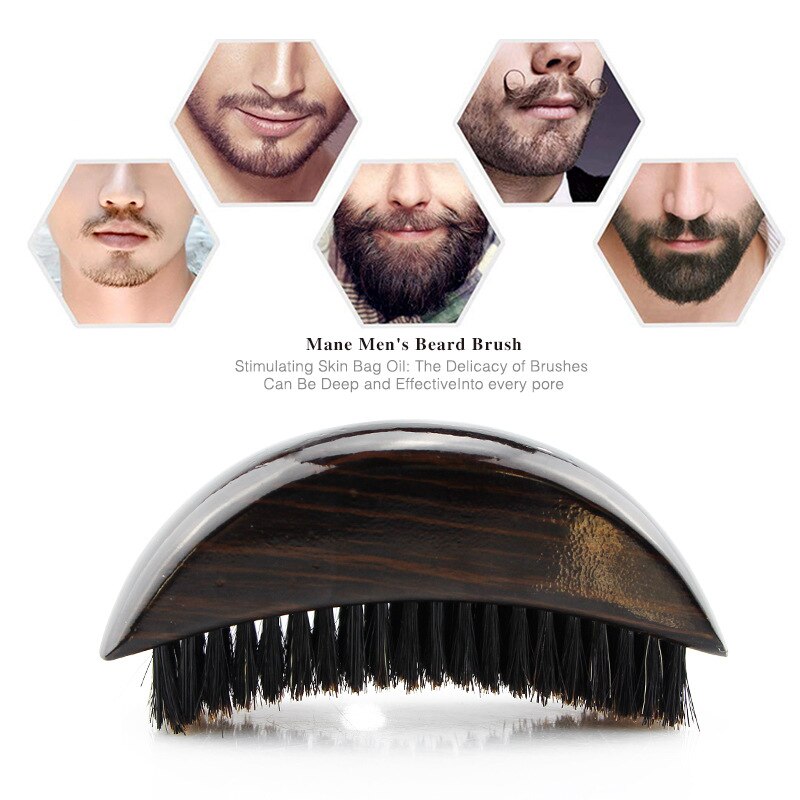 CestoMen Beard Shaving Brush Massage Comb Soild Wood Boar Bristle Hair Brush Barber Beard Hair Mustache Care Styling Tools CestoMen Beard Shaving Brush Massage Comb Soild Wood Boar Bristle Hair Brush Barber Beard Hair Mustache Care Styling Tools
