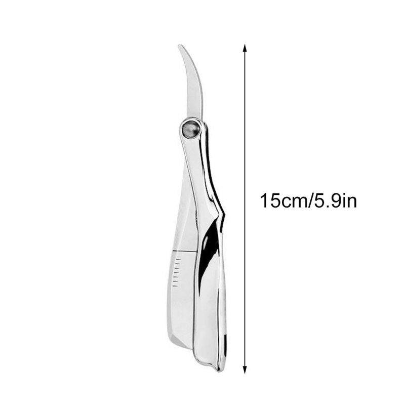 Salon Manual Beard Razor Folding Hand Hair Shaver Razor Hair Removal Tools (No Shaving Slice) For Salon Barber Accessories
