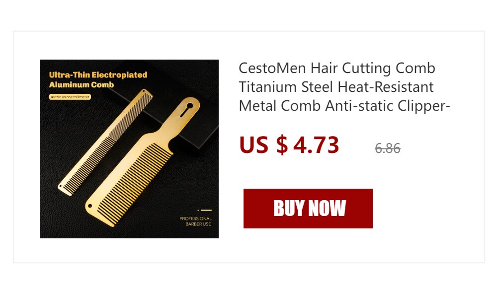 Mythus 10 Deisgns White Hairdressing Carbon Comb For Haircut Barber Metal Tail Comb Hairstylist Teasing Comb Hairdresser Tools