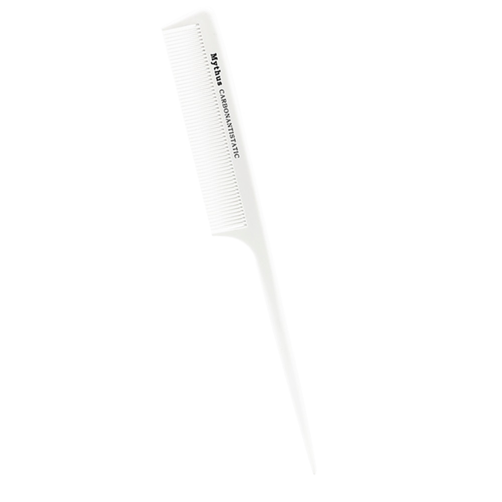 Mythus 10 Deisgns White Hairdressing Carbon Comb For Haircut Barber Metal Tail Comb Hairstylist Teasing Comb Hairdresser Tools Mythus 10 Deisgns White Hairdressing Carbon Comb For Haircut Barber Metal Tail Comb Hairstylist Teasing Comb Hairdresser Tools
