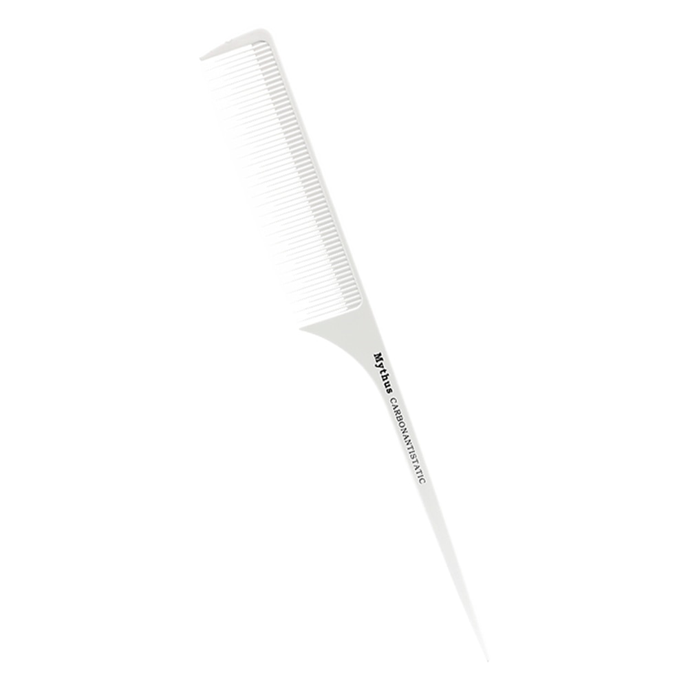 Mythus 10 Deisgns White Hairdressing Carbon Comb For Haircut Barber Metal Tail Comb Hairstylist Teasing Comb Hairdresser Tools Mythus 10 Deisgns White Hairdressing Carbon Comb For Haircut Barber Metal Tail Comb Hairstylist Teasing Comb Hairdresser Tools