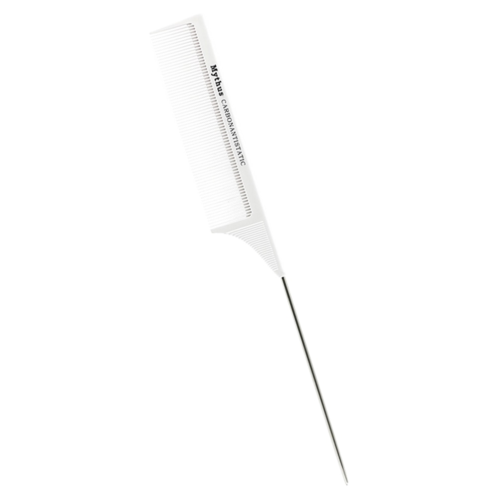 Mythus 10 Deisgns White Hairdressing Carbon Comb For Haircut Barber Metal Tail Comb Hairstylist Teasing Comb Hairdresser Tools Mythus 10 Deisgns White Hairdressing Carbon Comb For Haircut Barber Metal Tail Comb Hairstylist Teasing Comb Hairdresser Tools
