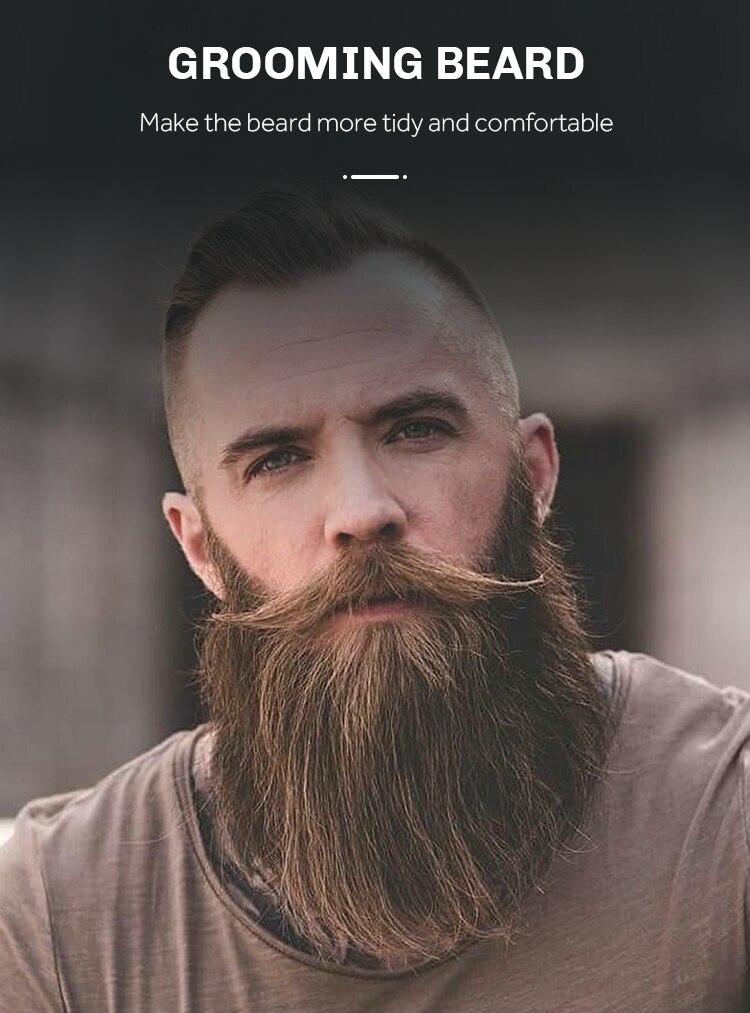 CestoMen Boar Bristle Hair Folding Brush Soild Wood Handle Beard Shaving Brush Portable Beard Mustache Care Styling Tool For Men