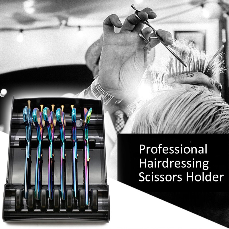Professional Salon Hairdressing Scissors Tray Case Stand Barber Scissors Organizer Tray Haidressser Scissors Holder Professional Salon Hairdressing Scissors Tray Case Stand Barber Scissors Organizer Tray Haidressser Scissors Holder