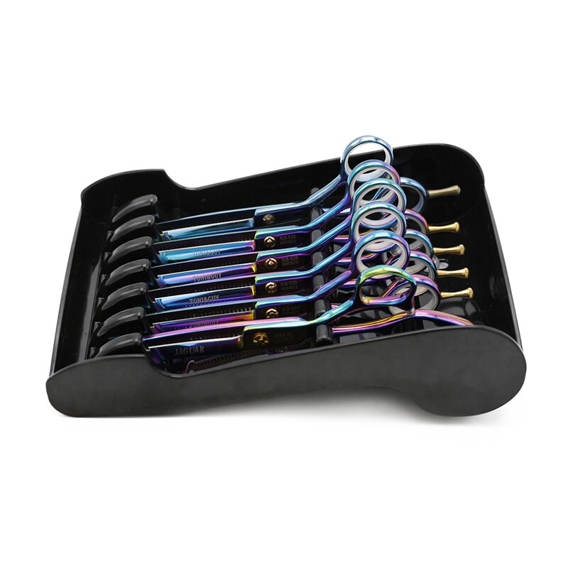 Professional Salon Hairdressing Scissors Tray Case Stand Barber Scissors Organizer Tray Haidressser Scissors Holder Professional Salon Hairdressing Scissors Tray Case Stand Barber Scissors Organizer Tray Haidressser Scissors Holder