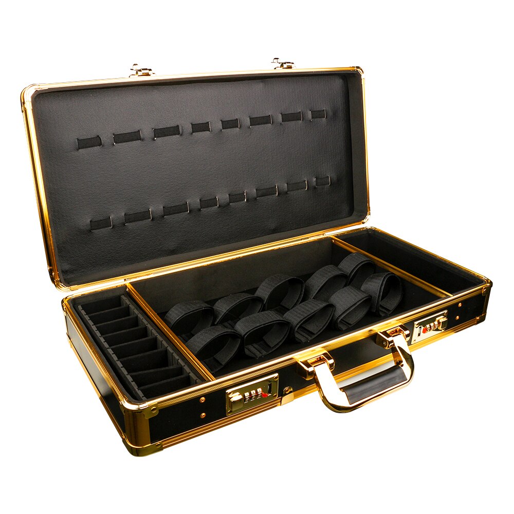 Barber Storage Tool Case Portable Carrying Password Lock Case Box Able To Place Hair Trimmer,Comb,Clips,Razor,Scissors,Guards Barber Storage Tool Case Portable Carrying Password Lock Case Box Able To Place Hair Trimmer,Comb,Clips,Razor,Scissors,Guards