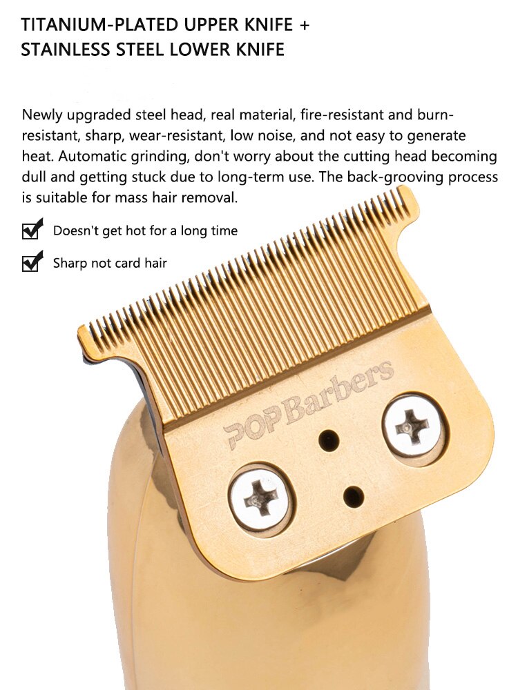 CestoMen Original Cordless Hair Clipper Men's Electric Shaver Barber Trimmer Razor Professional Clipper  Hair Cutting Machine