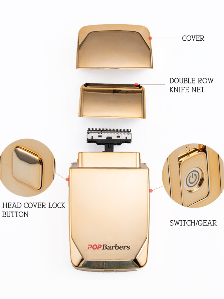 CestoMen Original Cordless Hair Clipper Men's Electric Shaver Barber Trimmer Razor Professional Clipper  Hair Cutting Machine