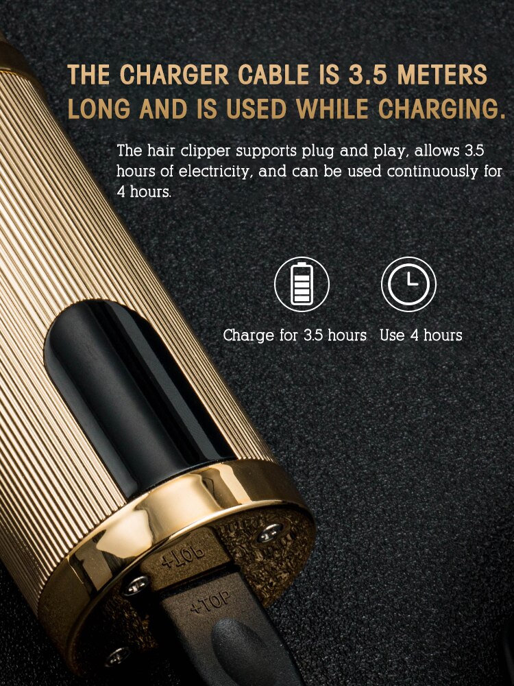 CestoMen Original Cordless Hair Clipper Men's Electric Shaver Barber Trimmer Razor Professional Clipper  Hair Cutting Machine