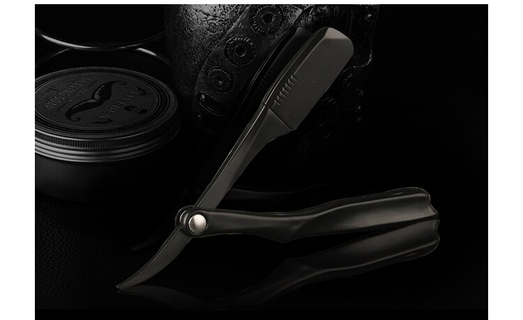 Professinlal Men's Shaving Tool Barber Beard Haircut Razor Holder Straight Razor Holder Facial Cleaning Tools For Hairdresser Professinlal Men's Shaving Tool Barber Beard Haircut Razor Holder Straight Razor Holder Facial Cleaning Tools For Hairdresser