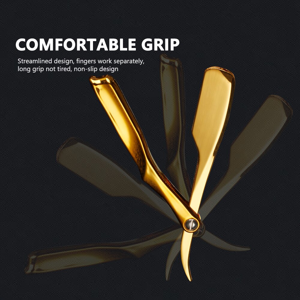 Professinlal Men's Shaving Tool Barber Beard Haircut Razor Holder Straight Razor Holder Facial Cleaning Tools For Hairdresser Professinlal Men's Shaving Tool Barber Beard Haircut Razor Holder Straight Razor Holder Facial Cleaning Tools For Hairdresser