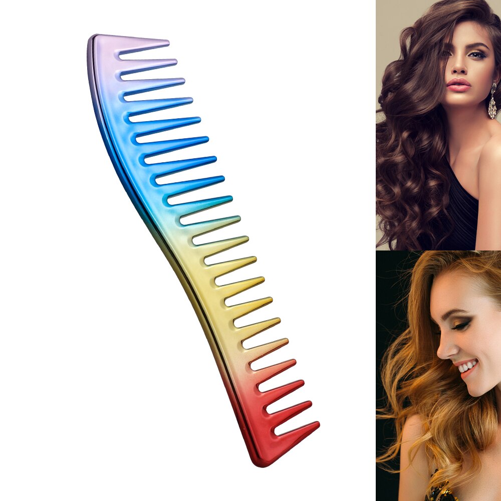 Professional Rainbow Wide Tooth Comb Men Oil Head Comb Multipul Hairdressing Haircut Comb Salon Barber Tools For Hairdresser Professional Rainbow Wide Tooth Comb Men Oil Head Comb Multipul Hairdressing Haircut Comb Salon Barber Tools For Hairdresser