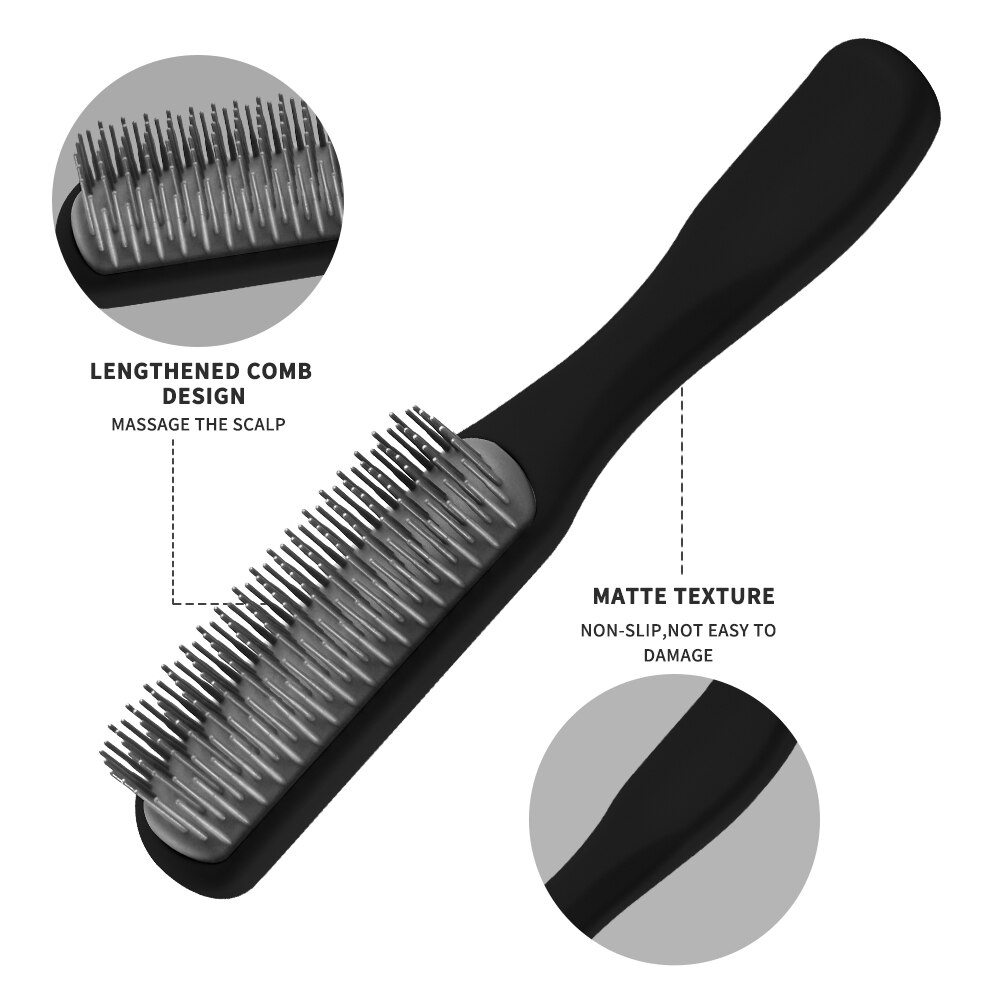 CestoMen Hair Massage Scalp Care Brush Detangling Massage Nine-Row Brush Comb Barber Hairdressing Styling Tools For Women Men CestoMen Hair Massage Scalp Care Brush Detangling Massage Nine-Row Brush Comb Barber Hairdressing Styling Tools For Women Men
