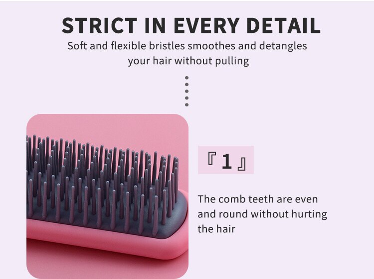 CestoMen Hair Massage Scalp Care Brush Detangling Massage Nine-Row Brush Comb Barber Hairdressing Styling Tools For Women Men CestoMen Hair Massage Scalp Care Brush Detangling Massage Nine-Row Brush Comb Barber Hairdressing Styling Tools For Women Men