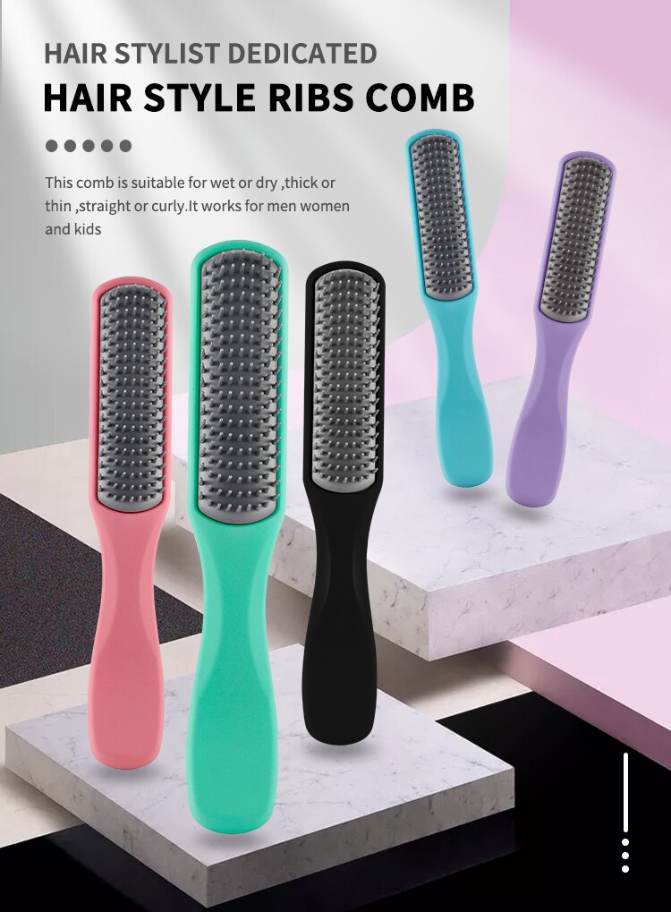 CestoMen Hair Massage Scalp Care Brush Detangling Massage Nine-Row Brush Comb Barber Hairdressing Styling Tools For Women Men CestoMen Hair Massage Scalp Care Brush Detangling Massage Nine-Row Brush Comb Barber Hairdressing Styling Tools For Women Men